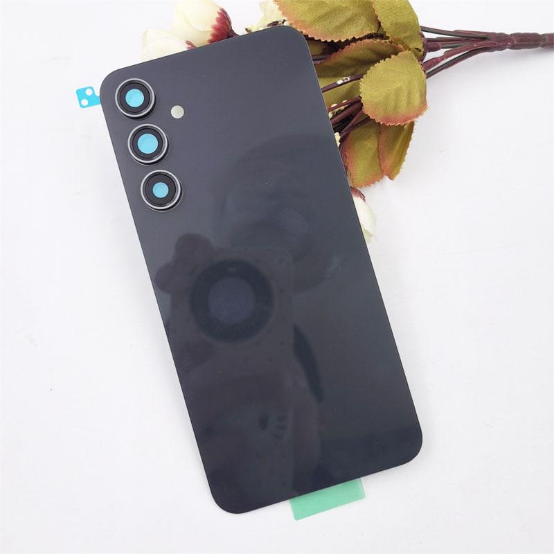Back Glass For Samsung Galaxy S23 FE SM-S711B 5G Battery Cover Rear Housing Panel Repair Parts & Camera Lens Frame