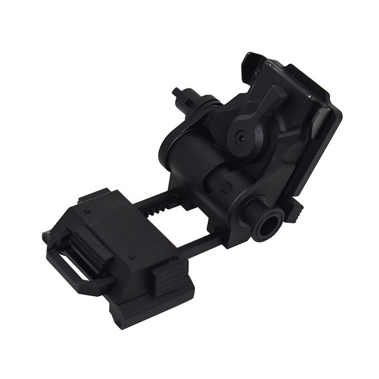 LinduNV Custom Aluminum Alloy Night Vision Goggles Bracket G24 Mount Adapter Helmet Mount for NVG PVS31 GPNVG18 LDAS014