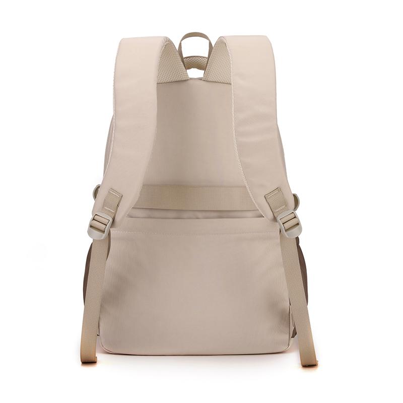 Plecak Ucznia Liceum Blok Kolorystyczny Duża Pojemność Wytrzymały Plecak