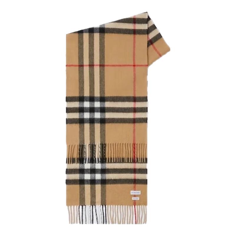 

Унісекс шарф Burberry з кашеміру в клітинку OS