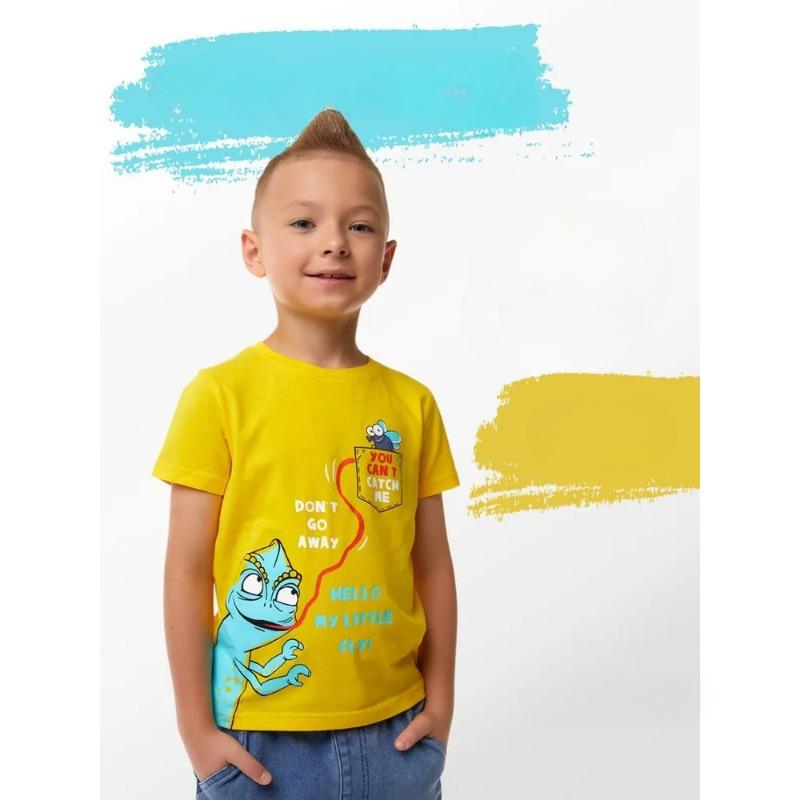 Summer Round Neck 3D Cartoon Pattern Printed Top Fashionable Casual Short Sleeved Children's Boy T-shirts