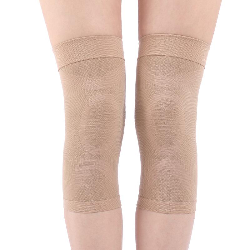 Genouillères de compression antidérapantes unisexes: Soutien élastique des articulations et chaleur pour un style de vie actif