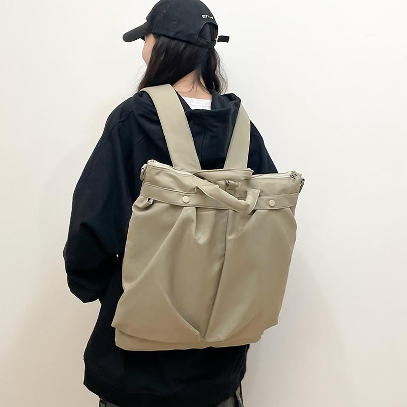 

New Mountain Retro Couple Backpack Crossbody Bag Men s and Women s Same Commuter Versatile Tote Bag 41*5*47