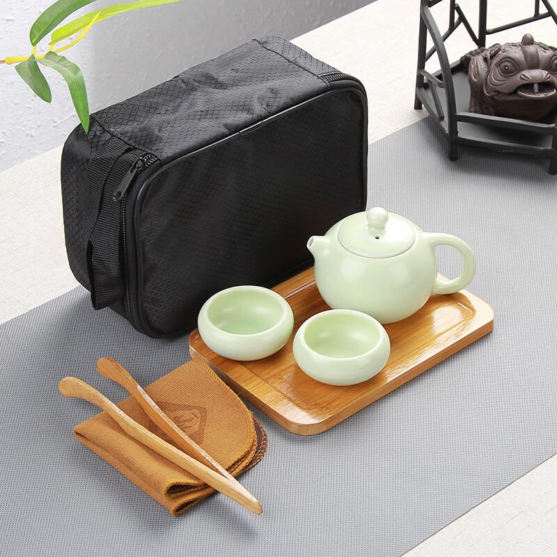 Portable Kung Fu Tea Set 7-Piece Set