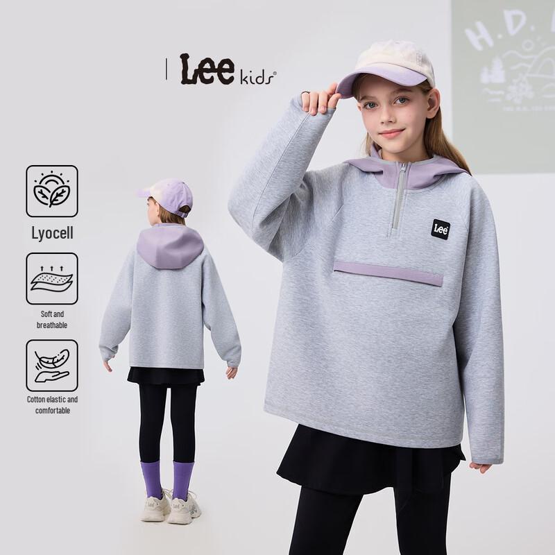 Худи из лиоцелла и хлопка LeeKids 140
