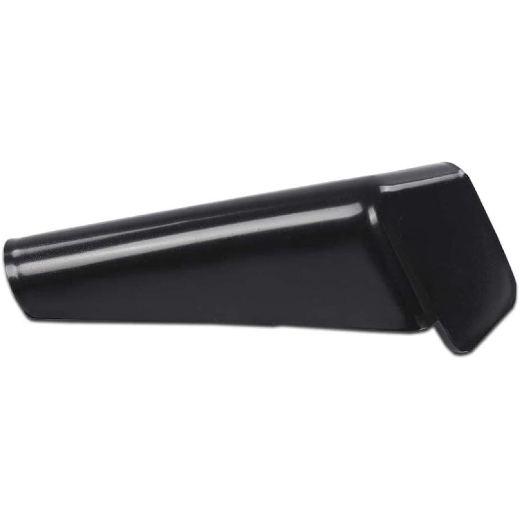 G-PLUS RV Rain Gutter Spout Long Version Left and Right Black Gutter Spout 3 1/2" Long 4pcs