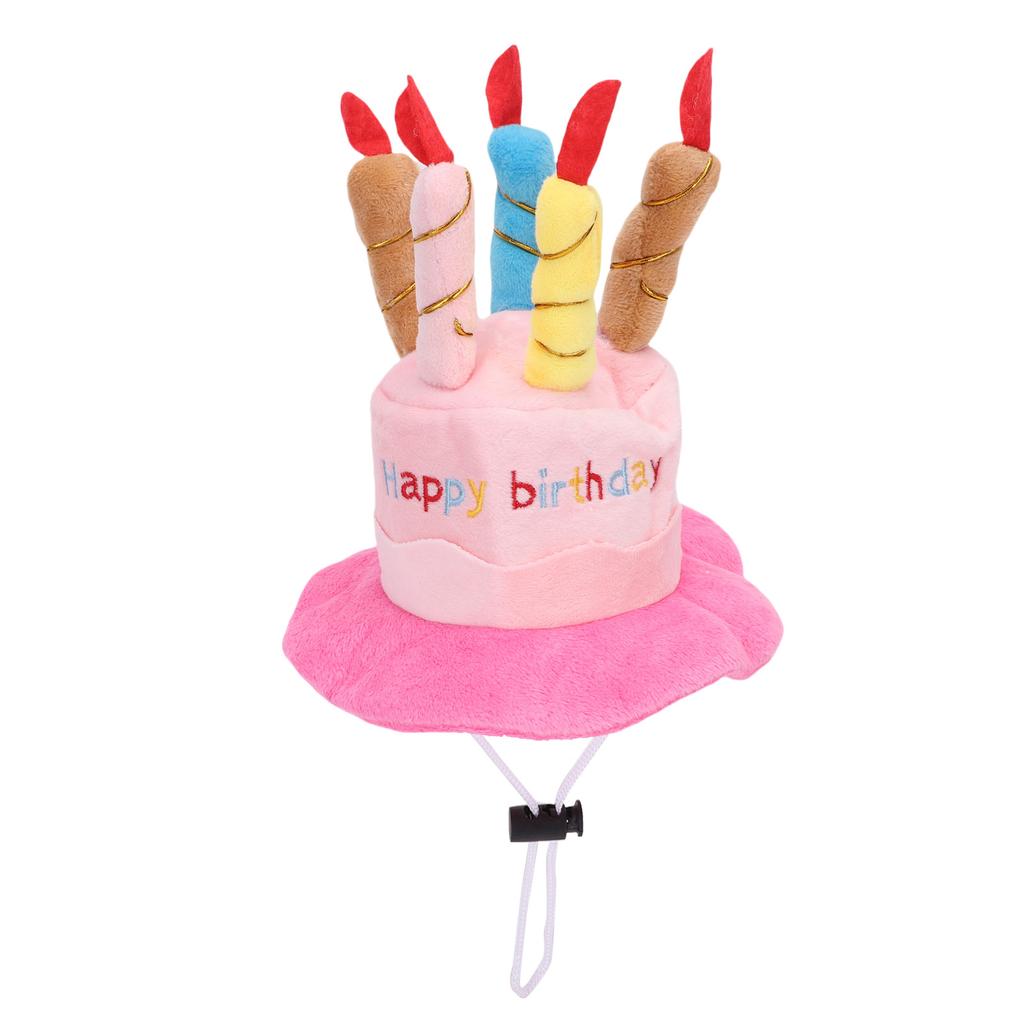 Happy Birthday Porch Goose Outfit Lawn Goose Happy Birthday Cake Hat Scarf Costume for 23in Cement Plastic Geese Statue