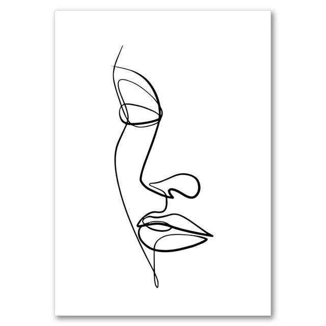 1 tk seinakaunistust, plakatit, magamistoa kaunistust, tuba, abstraktset, lihtsat kodukaunistust, jooni, nägu, lõuendimaali, plakateid, pilte, raamita