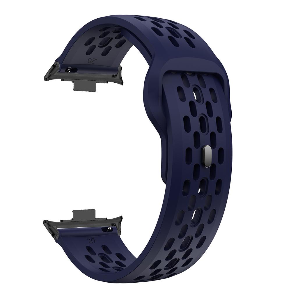 Sport Silikon Ersatzarmband für Xiaomi Mi Band 9 Pro/8 Pro Weiches Atmungsaktives Armband für Redmi Watch 6/5/4 Armband Correa