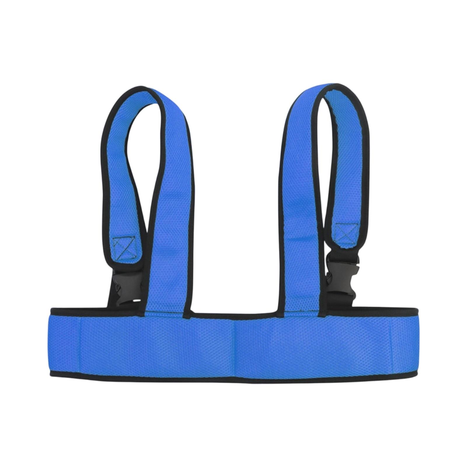 

-Пояс безопасности для инвалидной коляски, Регулируемый вспомогательный пояс для ухода за пожилыми людьми, Дышащий - Ремень безопасности One Size