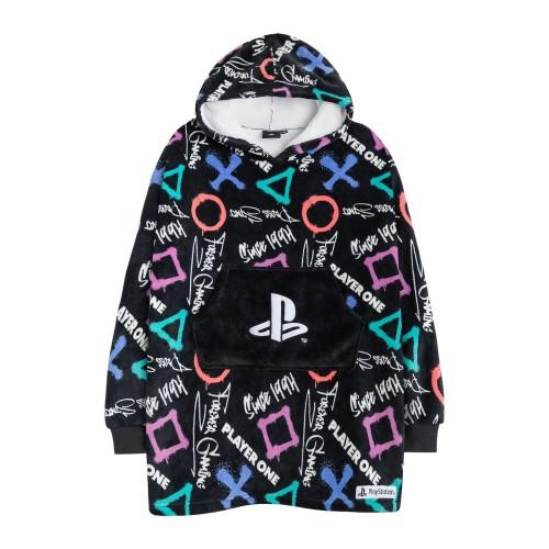 Joom Playstation Chicos Negro Sudadera Con Capucha Y Logo De Para Niños Cm