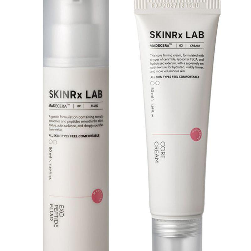 SKINRx LAB Madecera Exo Peptide Fluid & Core Cream Set (50ml/50ml) single type