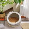 Pet Products New Cat Ear Nest Circular Cool Seat Anti Slip Comfortable Plush