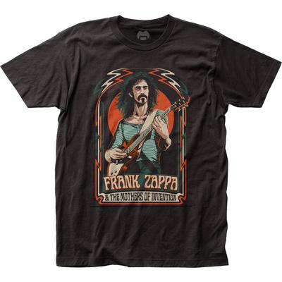 26 Frank Zappa Illustration Mens T Shirt Rock and Roll Music Classic Band Tee Black Unisex T-Shirt