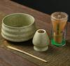 Matcha Tea Ceremony Includes a Tea a Chasen and a Chashaku Made of this traditional tea ceremony accessory includes matcha powder and a 4-Piece Set