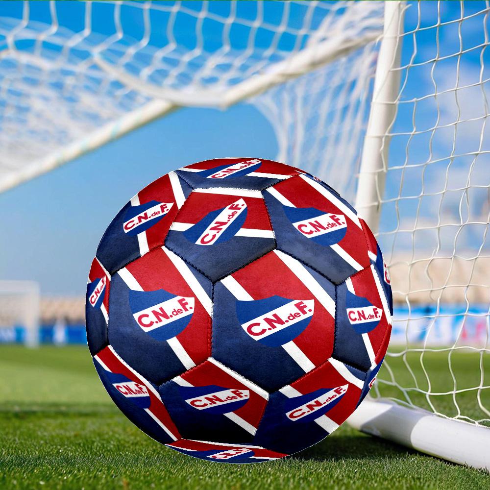 Montevideo Crest Design Size 5 Soccer Balls, Anti-Slip, Protective Football, Outdoor Sport, Practice Games, Birthdays Gift Suitable for fan