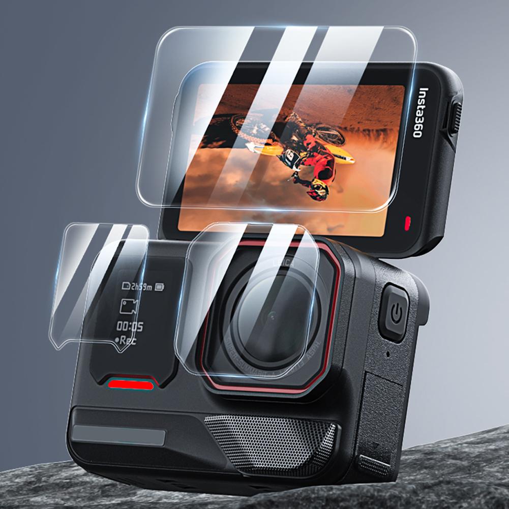 Tempered Glass Protection Glass Film Ultra HD Camera Lens Protector Glass Film for Insta360 Ace Pro 2 Protection Accessories Set