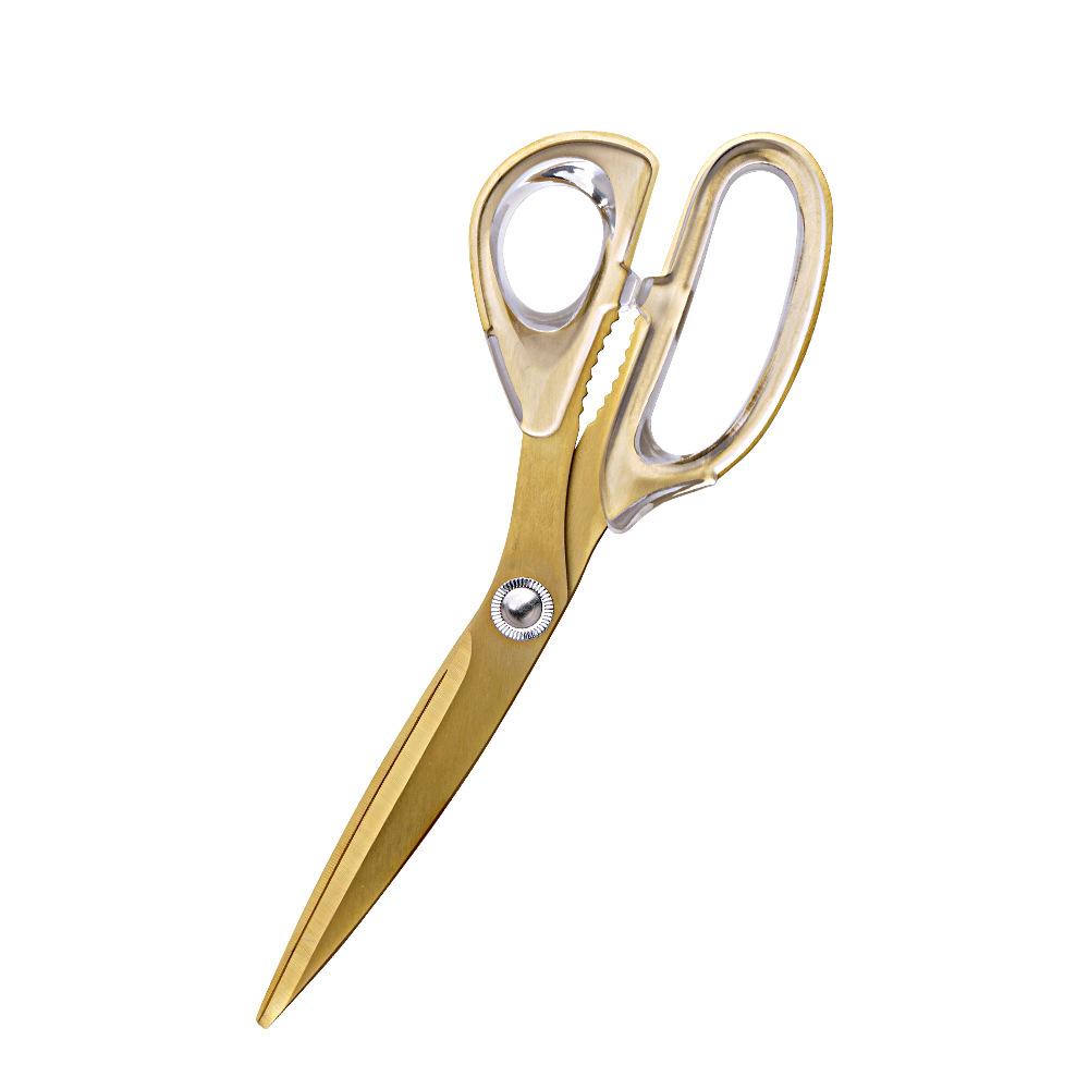 All Stainless Steel Barbecue Scissors Clip Set, Special Scissors for Barbecue Shops, Multi-functional Kitchen  for Household