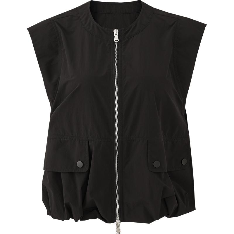 Barn style loose workwear vest women's casual sleeveless camisole outerwear