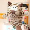Animal Hand Puppet Cartoon Frog Hedgehog Wolf Duck Puppy Tiger Elephant Plush Gloves Parent-child Role-Play Toy Kids Storytelling Pretend