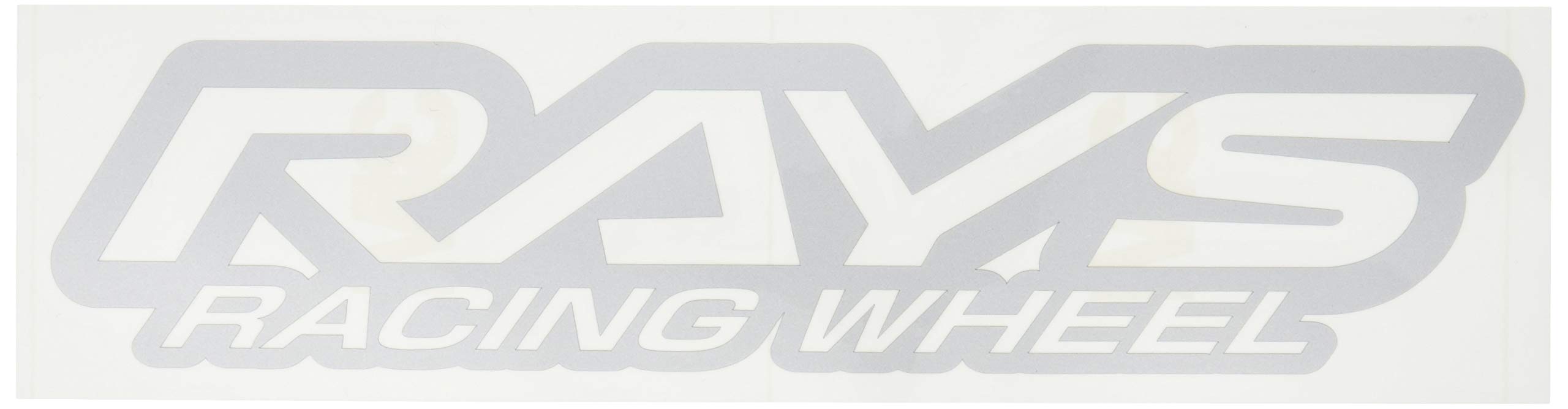 

RAYS Racing Logo SL 74040200023SL Sticker, W200mm, (Silver) No. 21,