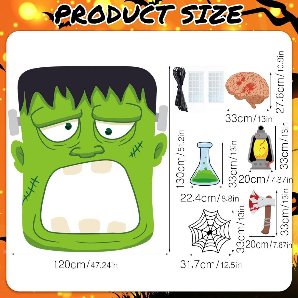 Trunk Decorations Kit Garage Door Decorations Dinosaur Decoration for Car SUV Garage Door  Entryway Archway Halloween Party