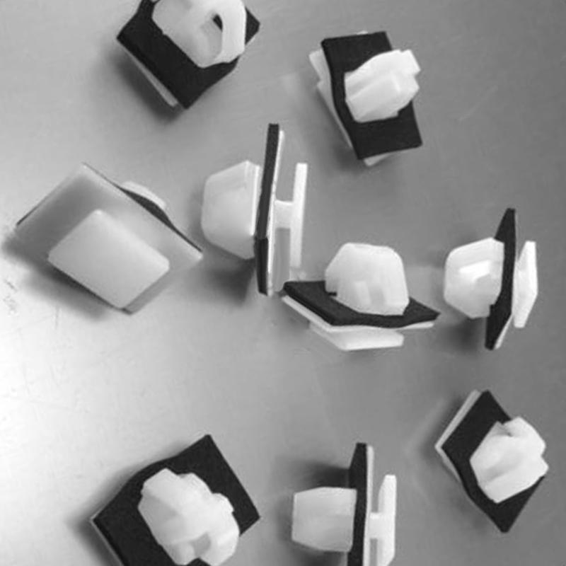 50x Nylon Moulding Clips Rocker Panel Retainer W/ Sealer For-Hyundai 87756-2E000