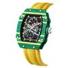 Watch Ultra-thin wine barrel-shaped nylon belt trendy men's watch quartz watch men's watch
