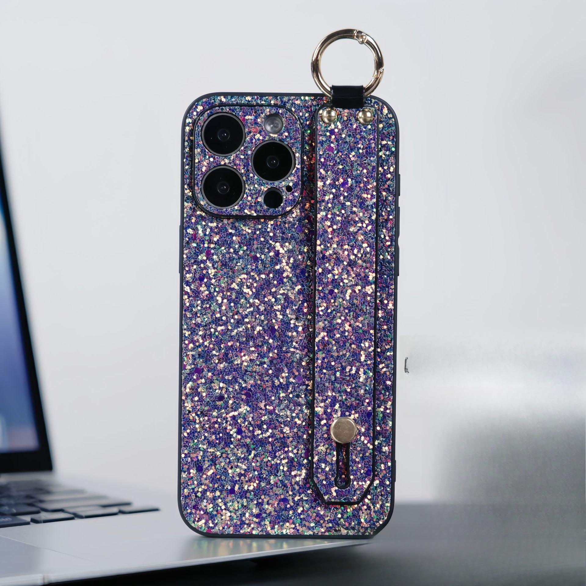 

Блестящая подставка-браслет с бриллиантами 16 Чехол для телефона Подходит для Apple 15promax14PRO Креативный 11 iPhone 11