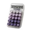 Transparent Gradient Large Button Calculator, Large Screen Electronic 10 Digit, Suitable for Student Business Use
