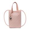 High-end portable small bag women's new fashion woven bucket bag summer shoulder oblique span bag