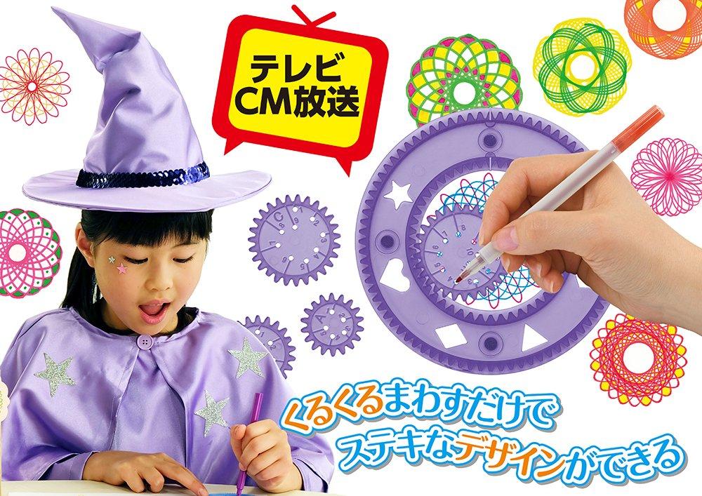 Kururigraph patterns just by turning it Beverly [Draw around] [Many examples]