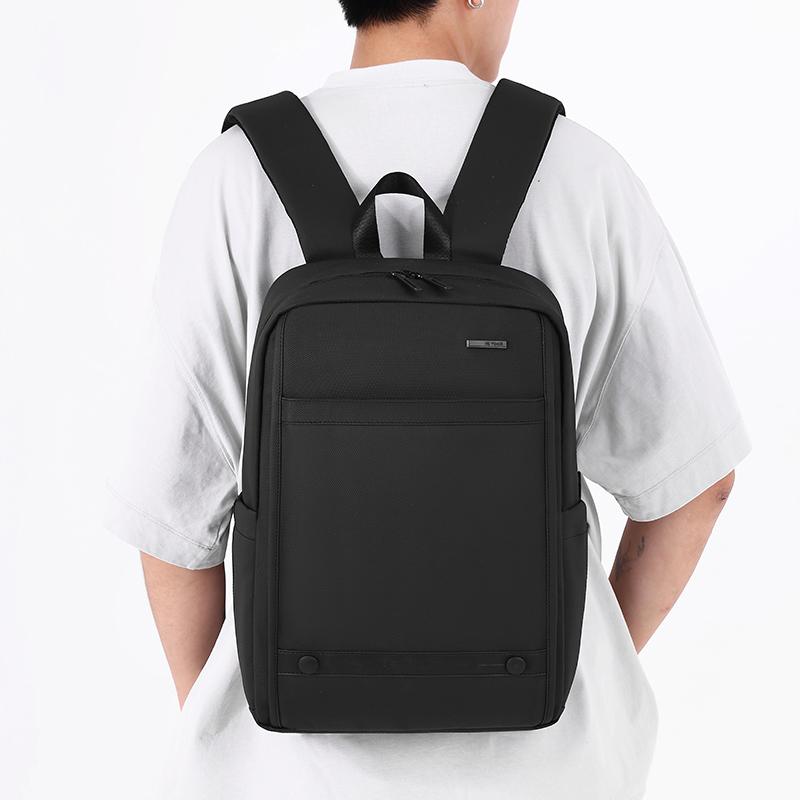 Stylish Men's Business Backpack Slim Laptop Backpack for Office & Travel