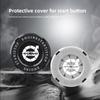 cujgl8 Car Start Button Metal Protective Cover For Volvo Xc60 Xc90 V40 V60 S60 V50 V90 S80 C40 XC40 V70 XC70 C30 C70 EX90 Rdesign