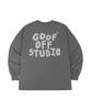 Gupeuopeuseutyudio Gofs Main Logo Long Sleeve - Deep Grey