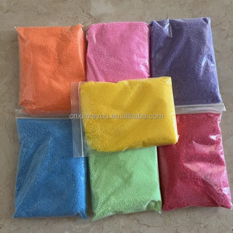 Natural Pearl Wax Sand DIY Art Set Handmade Organic Glass Jar Classical Continuous Burning Unscented Candles Wedding Candle