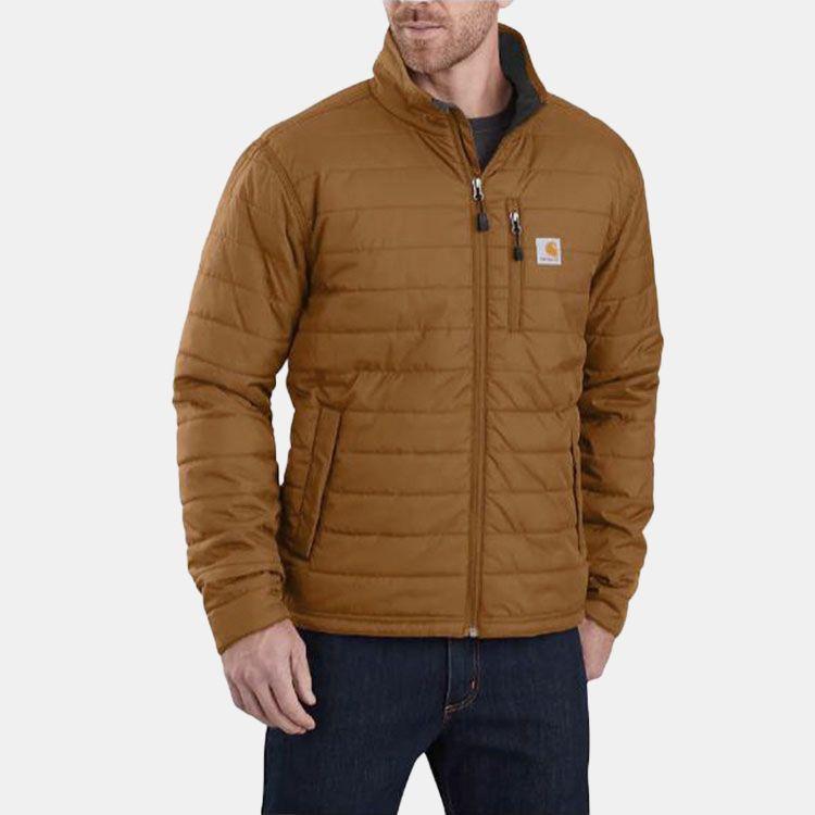 carhartt 102208 RAIN DEFENDER Kolekce LEHKÁ VOLNÝ STŘIH Bunda Úroveň 2 Odolná proti chladu Pánská 102208-