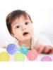 Baby Sensory Toy Textured Balls - Soft Teething & Tactile Exploration Set with 6 Colors+8 Styles |