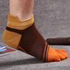 Fashion Men Soft Breathable Cotton Five Toe Socks Casual Sport Running Socks
