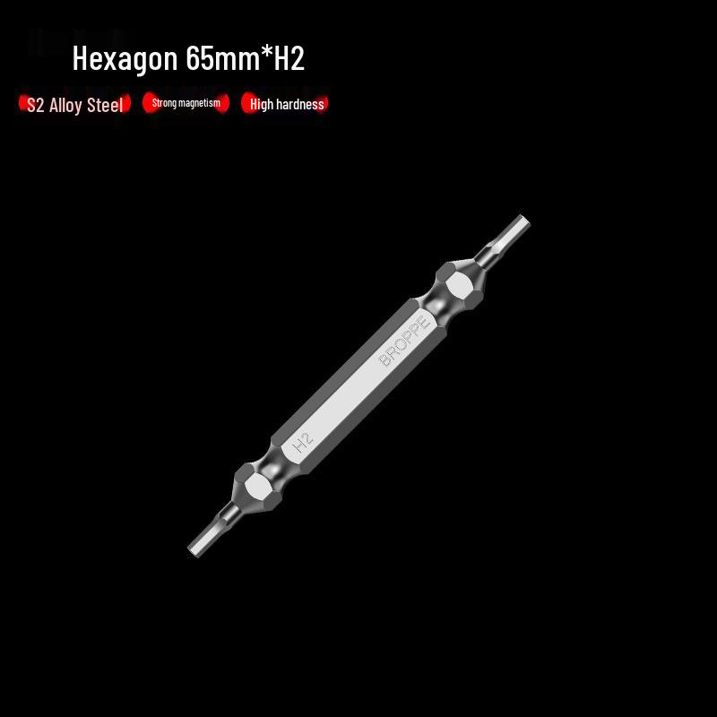 Hexagonal Double-Ended Magnetic Screwdriver Bit Set