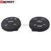 2PC Multifunction Steering Wheel Switch Control Button Panel Rubber For Toyota Prius 30 09-13 Prius Eco 10-13 ZWV30 XW30 10-12