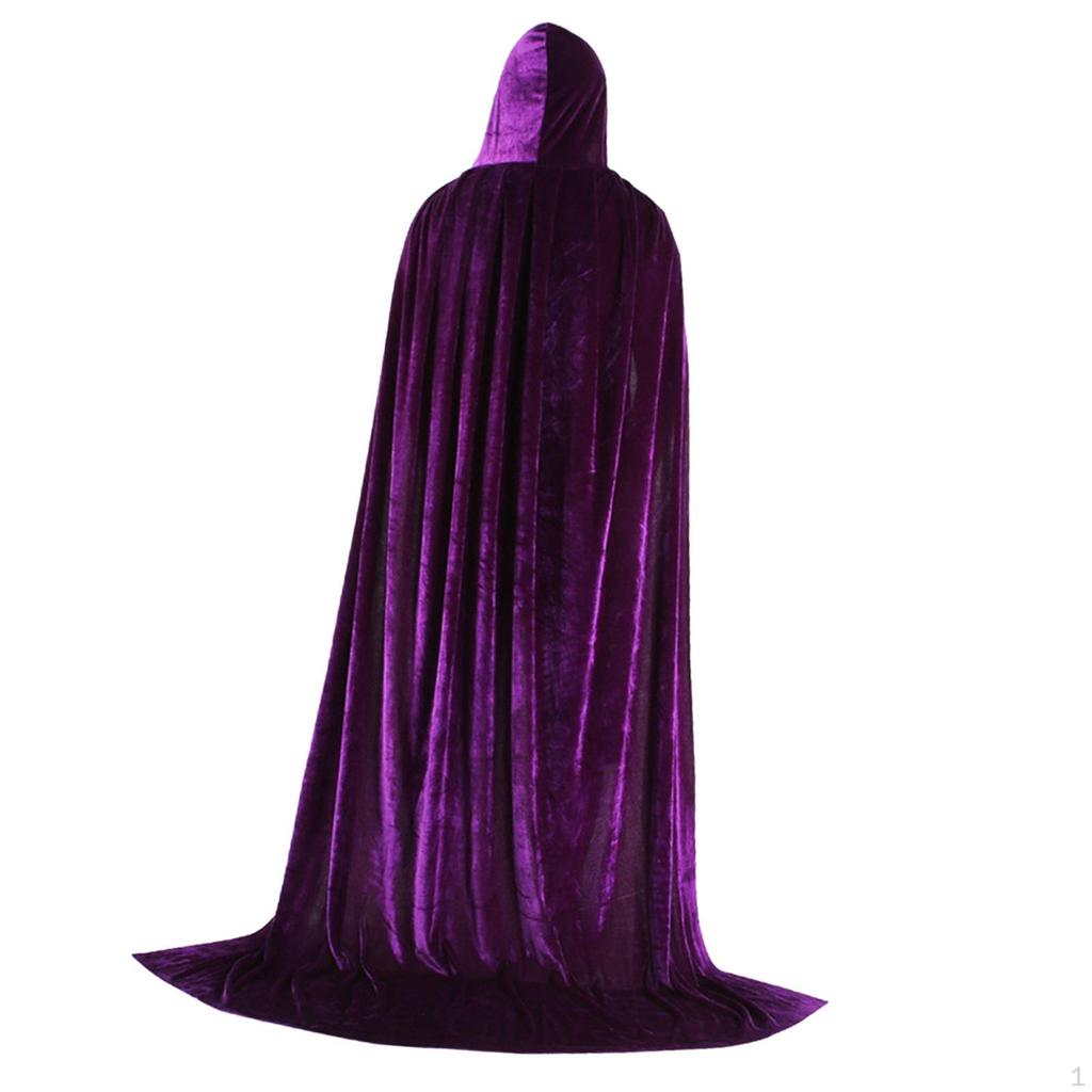 Children's Halloween Velvet Hooded Cape - Premium Quality and Versatile Design