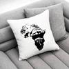 Africa Map ART Throw Pillow Case For 50x50cm 40x40cm 55x55cm 45x45cm 30x30cm Square Bedroom Pillowcase Cover