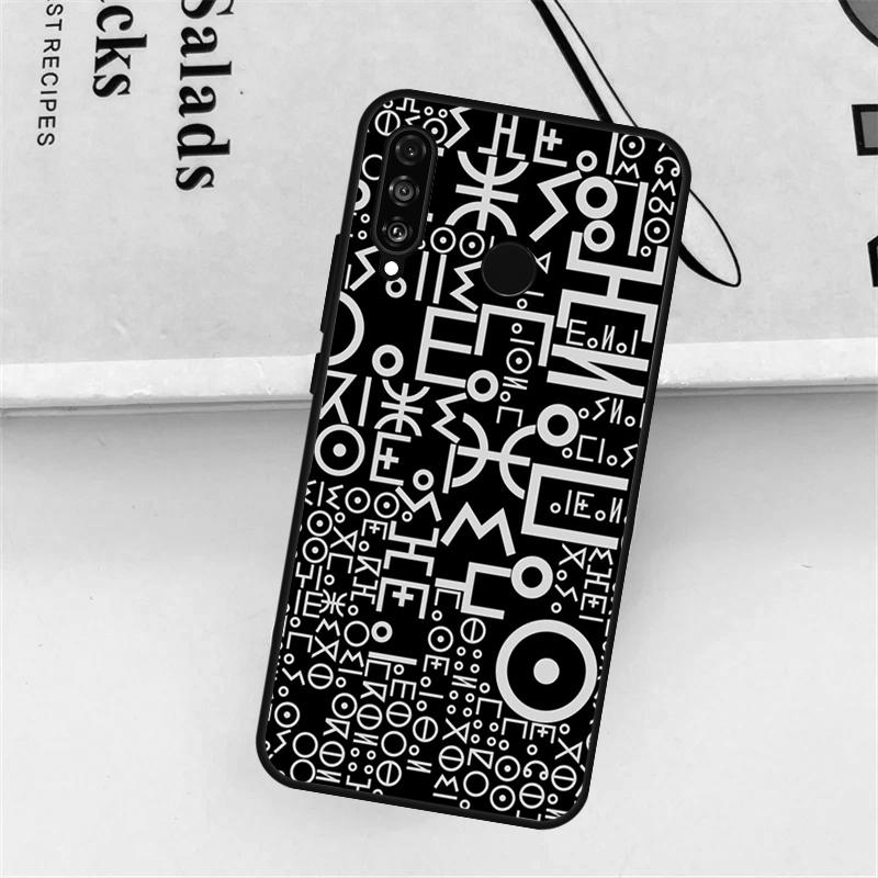 Amazigh Symbol Berber Academy Case For Huawei Nova Y61 Y91 Y60 Y70 Y90 Nova 9 10 SE 11i 8i 3i P20 P30 Pro P40 Lite Cover