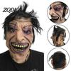 Comfortable Masque Scary Halloween Masque, Creepy Full Face Latex Haunted House Costume Accessories for Costume, Cosplay Party, Realistic Masquerade