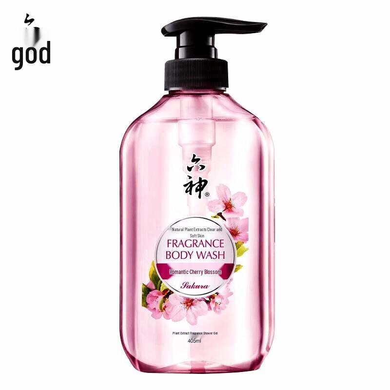 Liushen Romantic Cherry Blossom Shower Gel