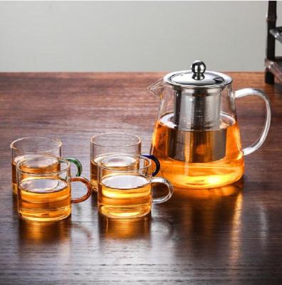 Shangqi Glass Teapot Set with Infuser and Cups