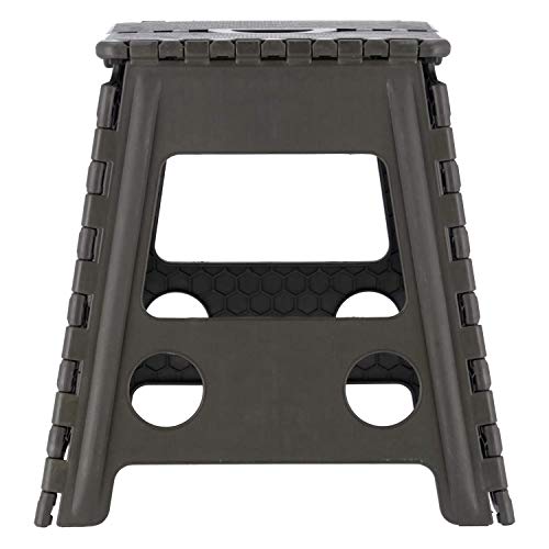 Fuji Boeki Folding Chair, Lightweight, Compact, Foldable Step Stool for Outdoor Activities, Ideal for Fishing, Camping, and Fireworks Displays, 39cm W