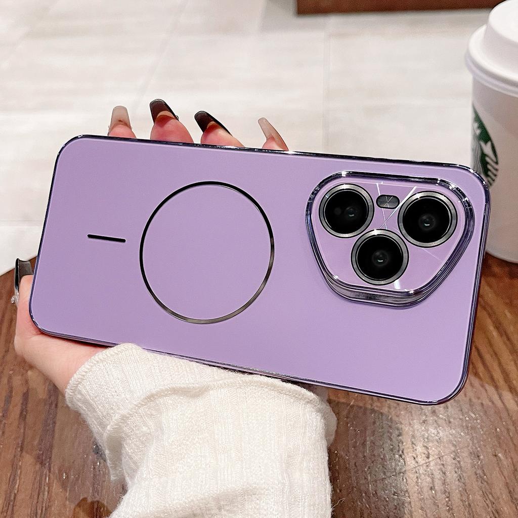 Applicable to Honor 111Pro mobile phone case, new magnetic suction 111ultra all-inclusive lens 111 matte 111 anti-drop cover