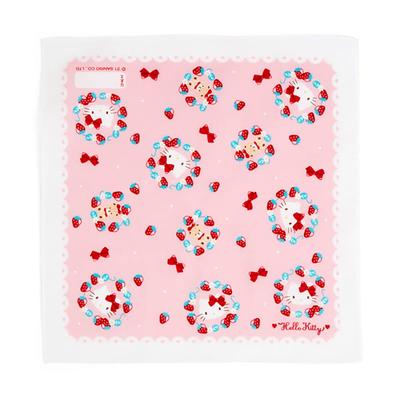 Hello Kitty Handkerchief 381306 (Strawberry)